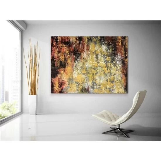 Scandinavian Custom Order Abstract Oil Painting