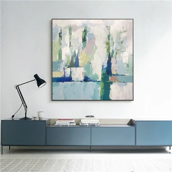 Modern Minimalist Custom Order Abstract Oil Painting
