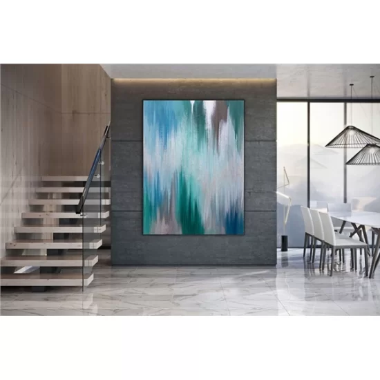 Ocean Colors Custom Order Abstract Oil Painting