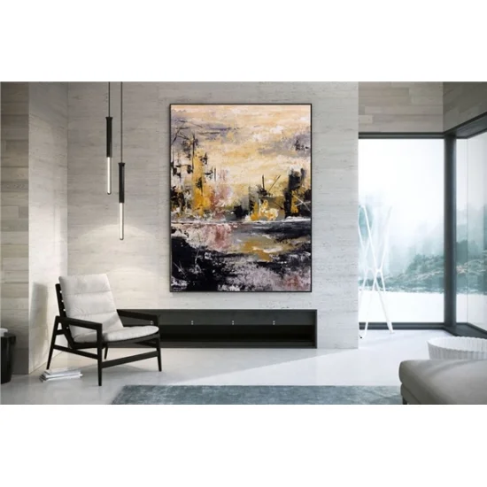 Doğa Siparişe Özel Soyut Yağlı Boya Tablo