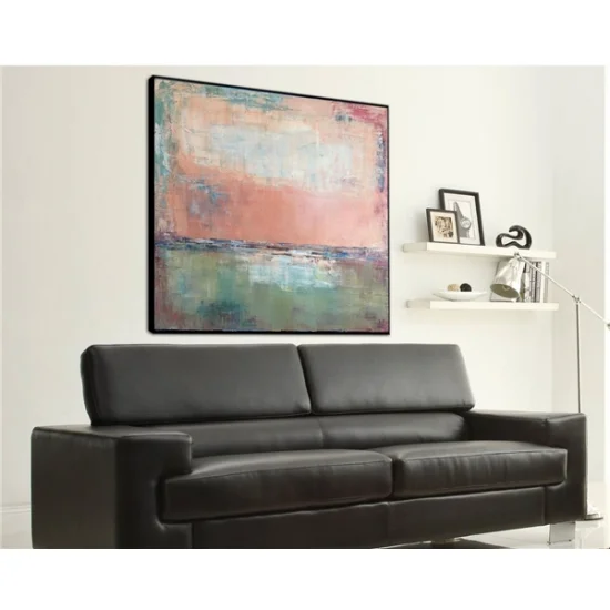Soft İzler Siparişe Özel Soyut Yağlı Boya Tablo