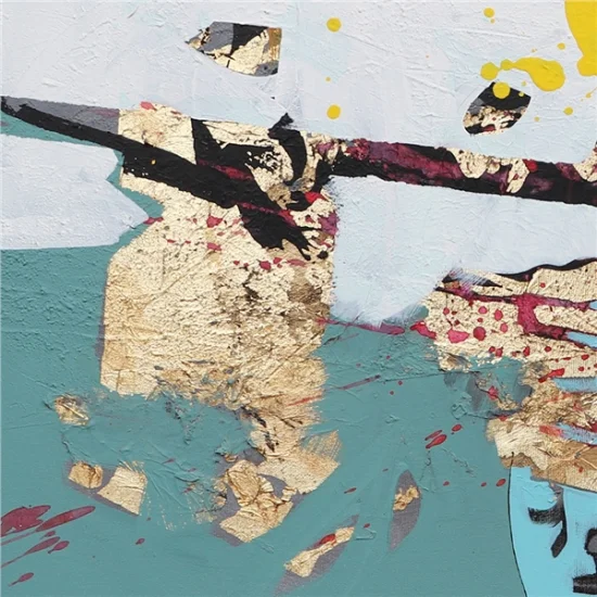 Game of Forms Oil Painting | Simurg Art Gallery