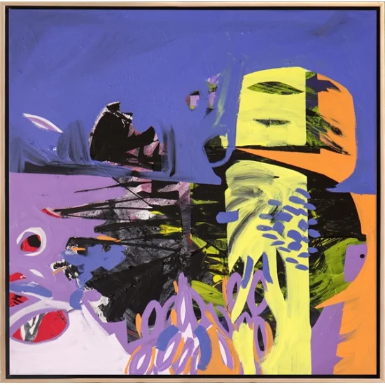 Beyond Meaning Oil Painting | Simurg Art Gallery