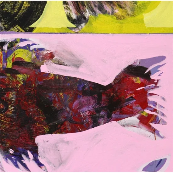 Abstract Sea Story Oil Painting | Simurg Art Gallery