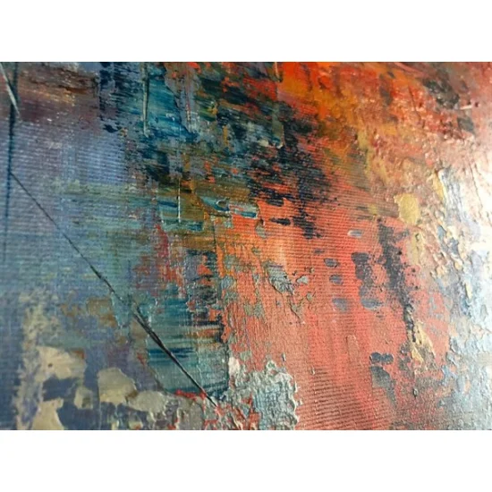 Colorful Custom Order Abstract Oil Painting