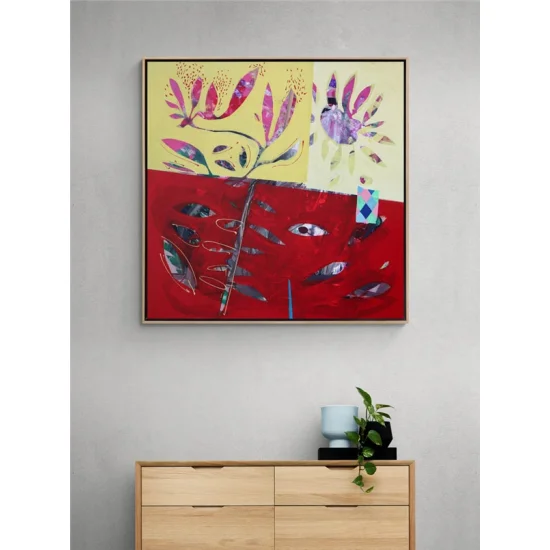 The Story of Abstract Expressions Oil Painting | Simurg