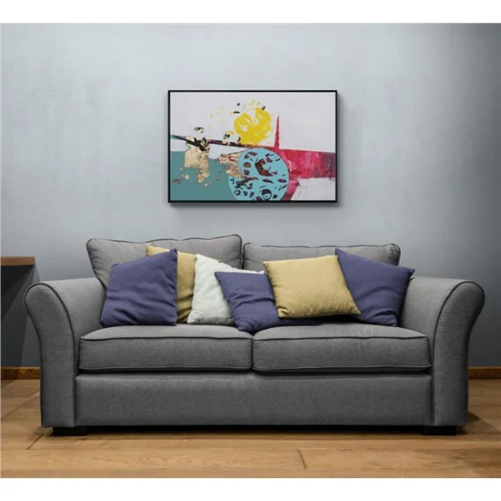 Game of Forms Oil Painting | Simurg Art Gallery