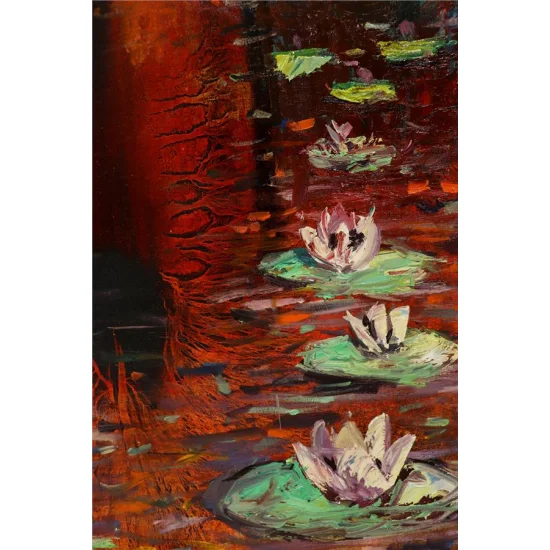 Ağaç Yağlı Boya Tablosu