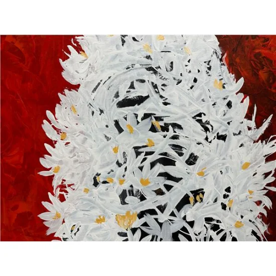 Ah O Gözler Yağlı Boya Tablosu