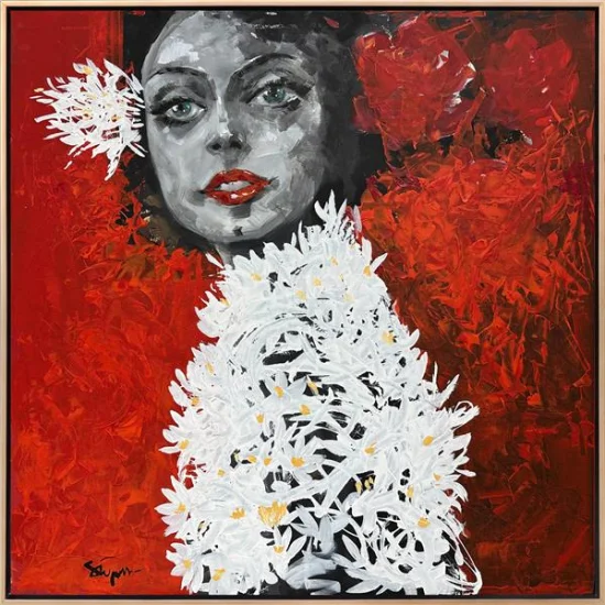 Ah O Gözler Yağlı Boya Tablosu