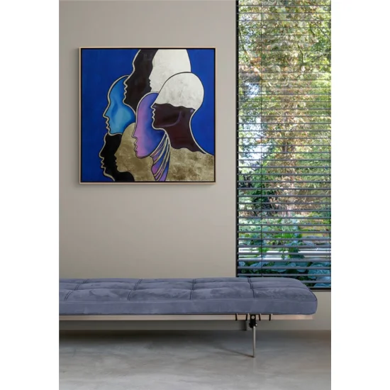 Abstract Expression and Humanity Oil Painting