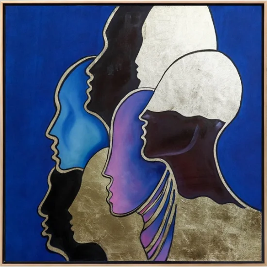 Abstract Expression and Humanity Oil Painting