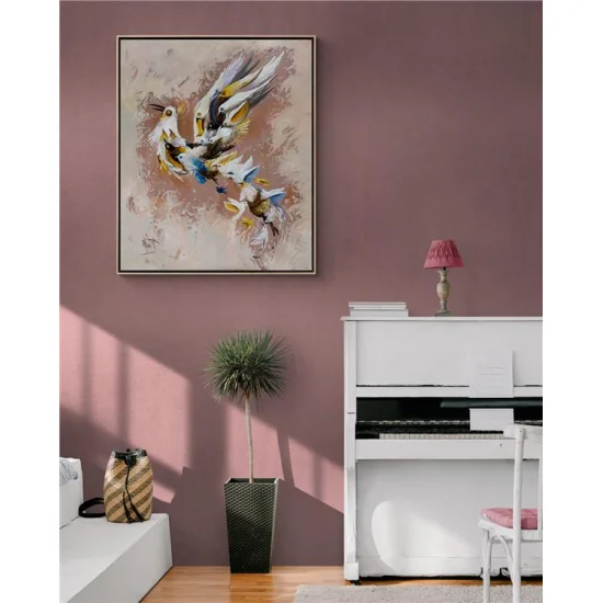 Ankanın Efsanevi İzleri Yağlı Boya Tablosu