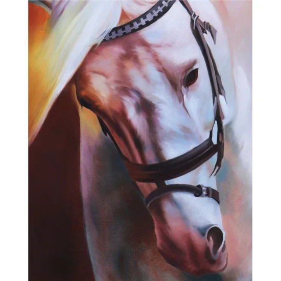 Atın Saflığı Yağlı Boya Tablosu