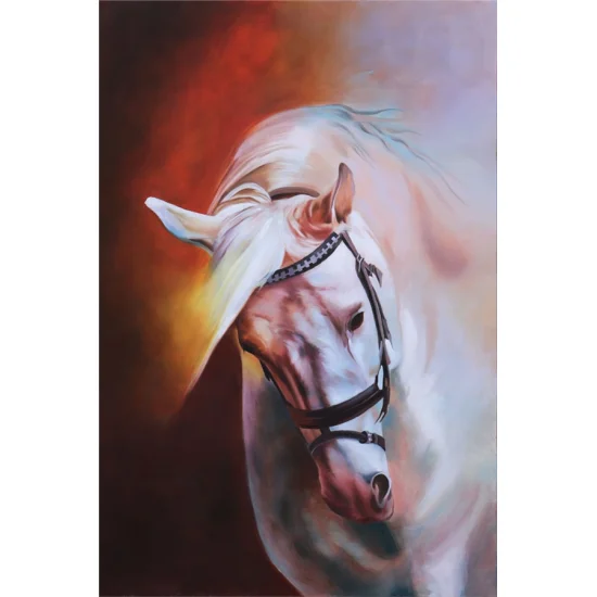 Atın Saflığı Yağlı Boya Tablosu
