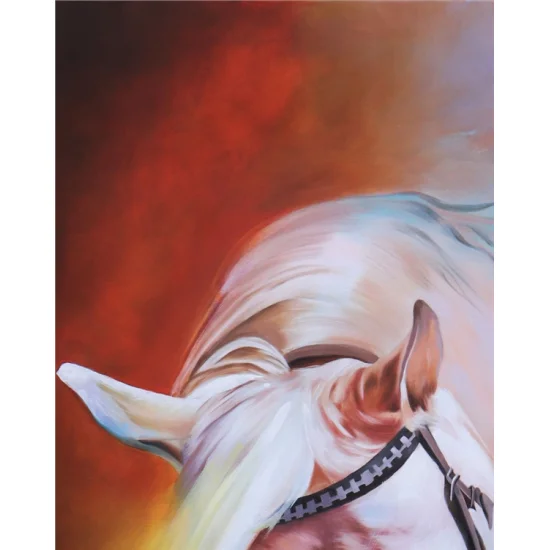 Atın Saflığı Yağlı Boya Tablosu