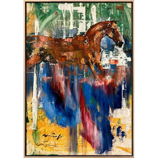 Horse in Colorful Dreams Oil Painting