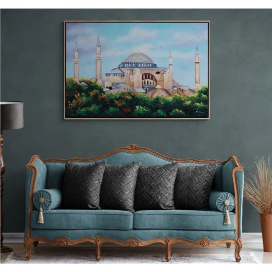 Ayasofya Camii Yağlı Boya Tablosu