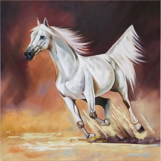 Freedom Traces of the Horse Oil Painting