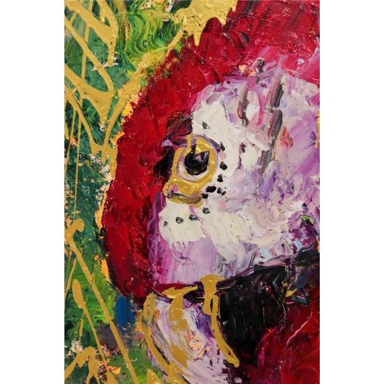 Endless Love of Parrots Oil Painting