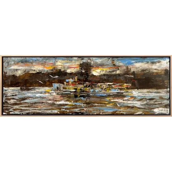 Boğazın Hüzünü Yağlı Boya Tablosu