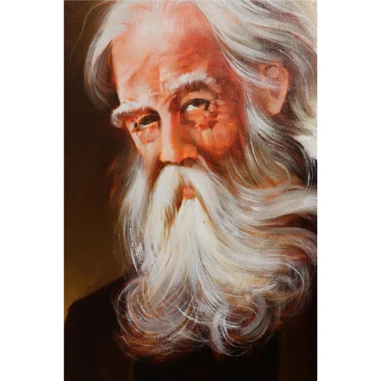 Old Painter Oil Painting