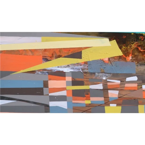 Modern Bakış Yağlı Boya Tablosu