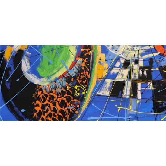 Deniz Tanrısı Yağlı Boya Tablosu