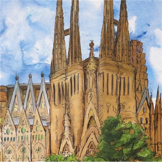 Dünya Şehirlerinden Yağlı Boya Tablosu