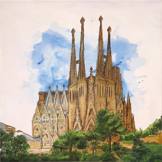 Dünya Şehirlerinden Yağlı Boya Tablosu