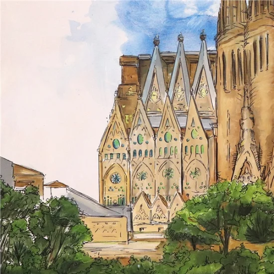 Dünya Şehirlerinden Yağlı Boya Tablosu