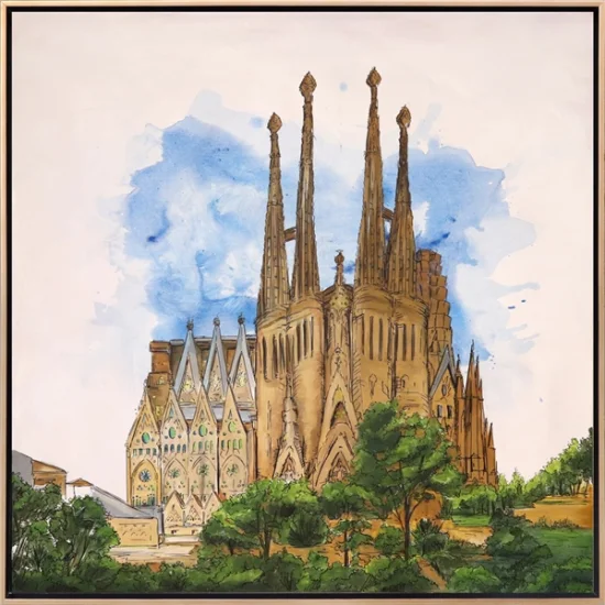 Dünya Şehirlerinden Yağlı Boya Tablosu