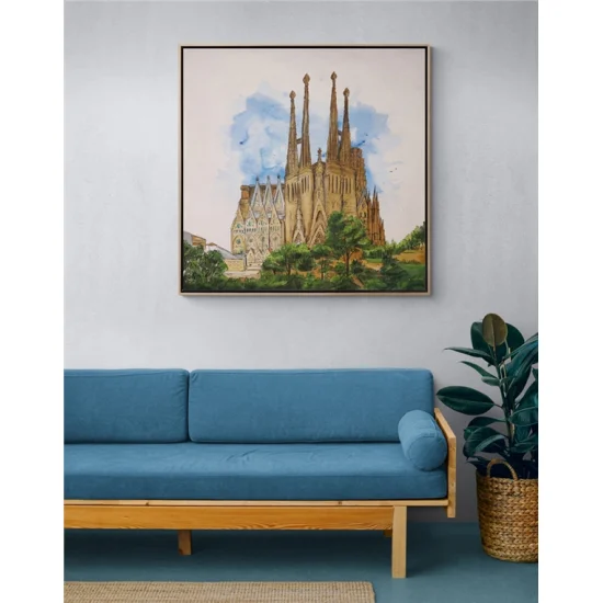 Dünya Şehirlerinden Yağlı Boya Tablosu