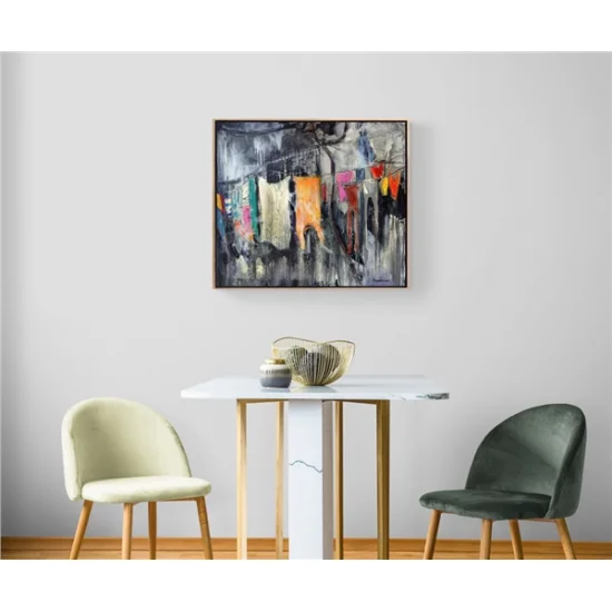 Old Balat Street Oil Painting