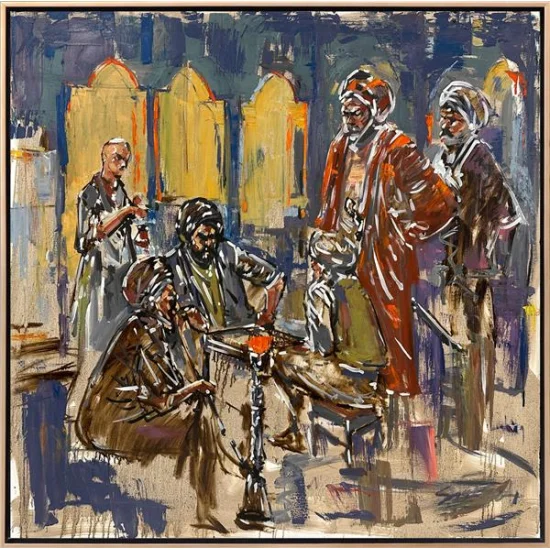 Eski Zamanlar Yağlı Boya Tablosu