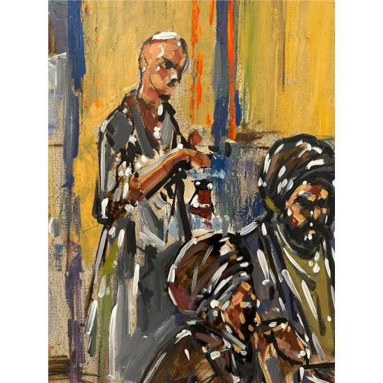 Eski Zamanlar Yağlı Boya Tablosu