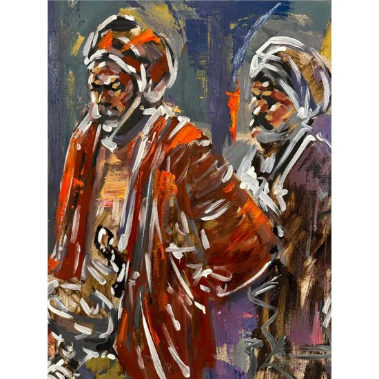 Eski Zamanlar Yağlı Boya Tablosu