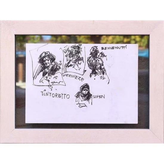 Sketch-8 | Sketch Between Double Glass