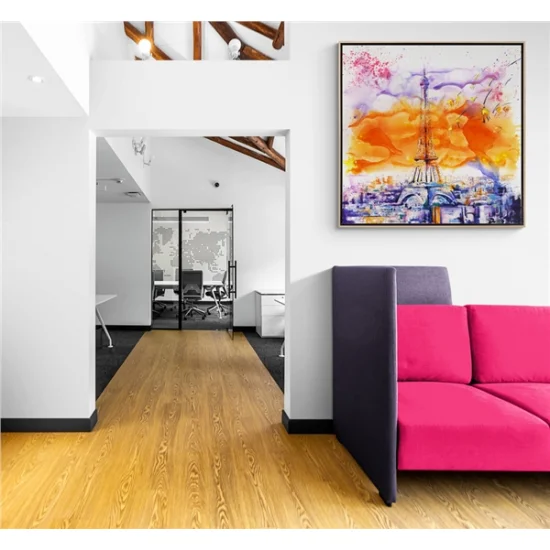 Eiffel Tower Oil Painting