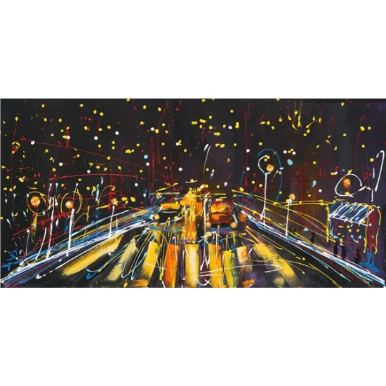 Gece Yağlı Boya Tablosu