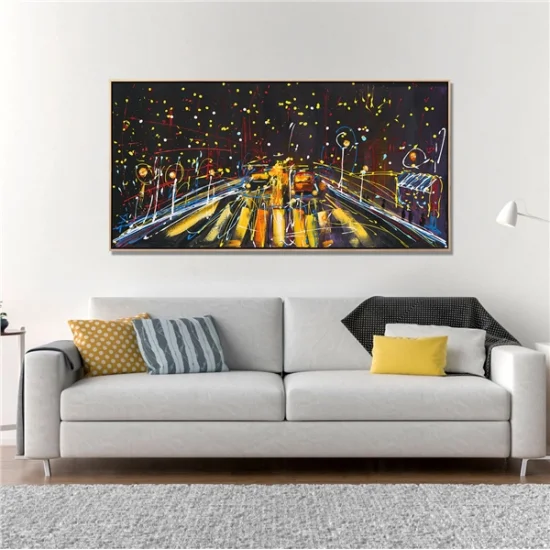 Gece Yağlı Boya Tablosu