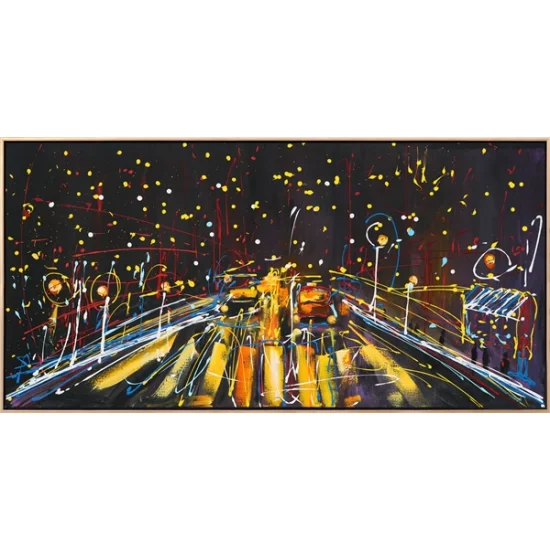 Gece Yağlı Boya Tablosu