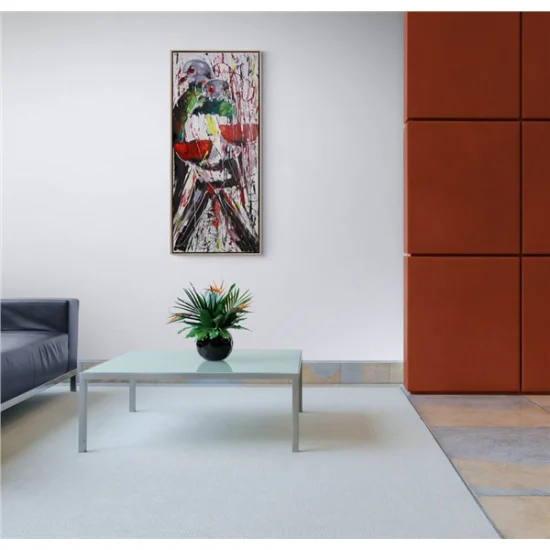 Gelincikler ve Güvercinler Yağlı Boya Tablosu