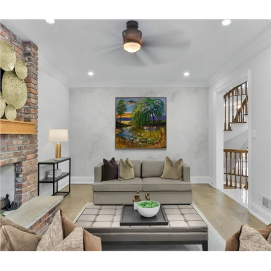 Göl Koyu Yağlı Boya Tablosu