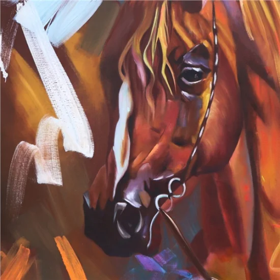 Güzel At Yağlı Boya Tablosu