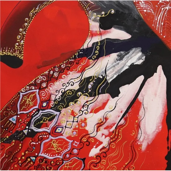 Towards the Divine One Oil Painting