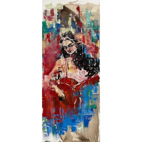 Hep Müzik Yağlı Boya Tablosu