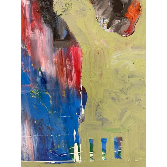 Colorful Posture of the Horse Oil Painting