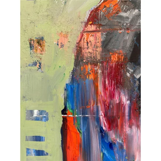 Colorful Posture of the Horse Oil Painting