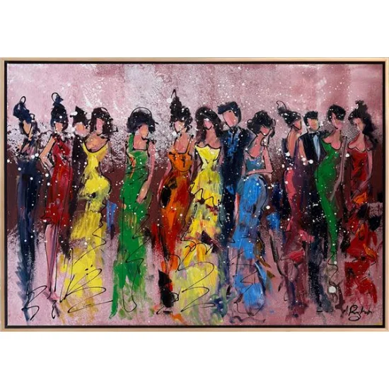 Kadınlar Matinesi Yağlı Boya Tablosu